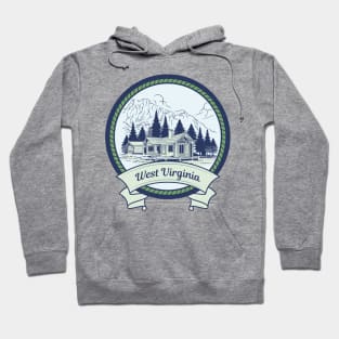 West Virginia Mountains Hoodie